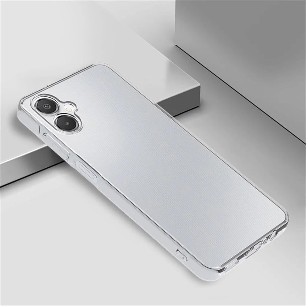 For Samsung Galaxy A06 5G Case Slim Fit Transparent Soft TPU Phone Cover - 4