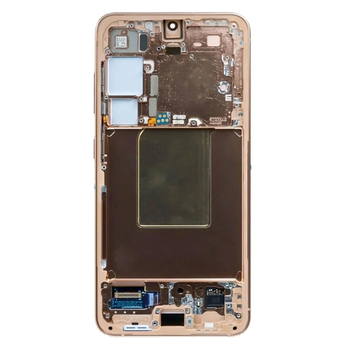 For Samsung Galaxy S24+ S926B (EU Version) OEM Grade S AMOLED Screen and Digitizer Assembly + Frame (Without Logo) - Orange - 3