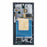 For Samsung Galaxy S24 Ultra S928B (EU Version) OEM Grade S AMOLED Screen and Digitizer Assembly + Frame (Without Logo) - Black - 3