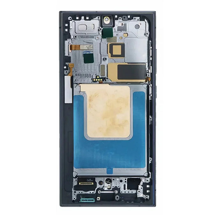 For Samsung Galaxy S24 Ultra S928B (EU Version) Grade C OLED Screen and Digitizer Assembly + Frame (Without Logo) - Black - 2