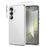 NORTHJO For Samsung Galaxy S24 Case PC + TPU Phone Cover Set with Front Screen Protector + Lens Film - Transparent - 1