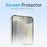 NORTHJO For Samsung Galaxy S24 Case PC + TPU Phone Cover Set with Front Screen Protector + Lens Film - Transparent - 5