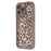 For iPhone 16 Pro Case Leopard Print TPU Precise Cutout Phone Cover - Brown - 4