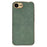 For iPhone 17e / 16e Phone Case Shockproof Leather + TPU Electroplating Cover - Green - 1