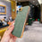 For iPhone 17e / 16e Phone Case Shockproof Leather + TPU Electroplating Cover - Green - 3