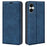 For Samsung Galaxy A06 5G Case Skin Touch Leather Wallet Phone Cover - Blue - 1