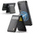 JEEHOOD For Samsung Galaxy S23+ Leather Back Cover Magnetic Case  J06 Phone Case with Card Bag RFID Blocking - Black - 2