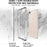 For iPhone 17e / 16e Case PC+TPU Dropproof Transparent Phone Cover - 5