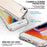 For iPhone 17e / 16e Case PC+TPU Dropproof Transparent Phone Cover - 6