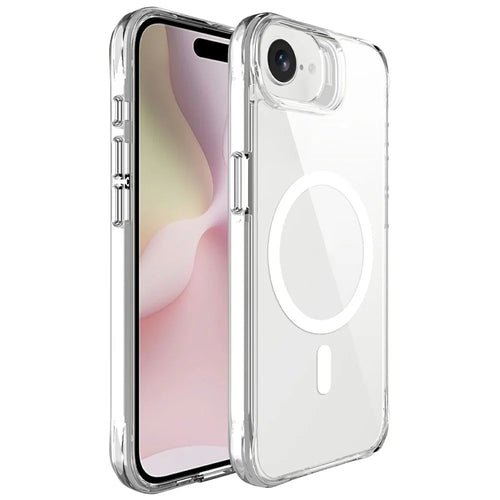 For iPhone 17e / 16e Case Compatible with MagSafe TPU + PC Clear Phone Cover - 1