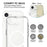 For iPhone 17e / 16e Case Compatible with MagSafe TPU + PC Clear Phone Cover - 7