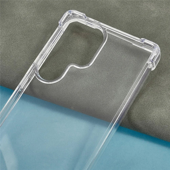 For Samsung Galaxy S25 Ultra Clear Phone Case TPU + Acrylic 1.5mm Shockproof Back Cover - 5