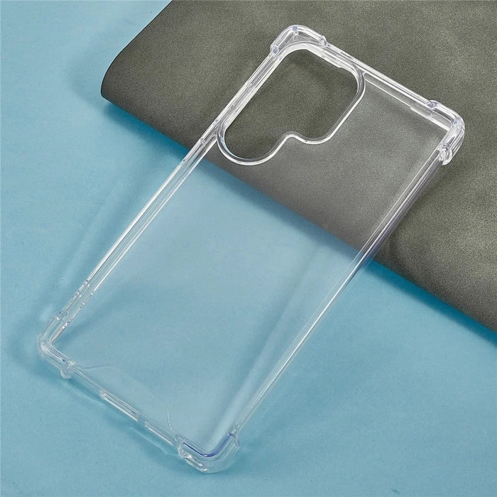 For Samsung Galaxy S24 Ultra Clear Phone Case TPU + Acrylic 1.5mm Shockproof Back Cover - 3