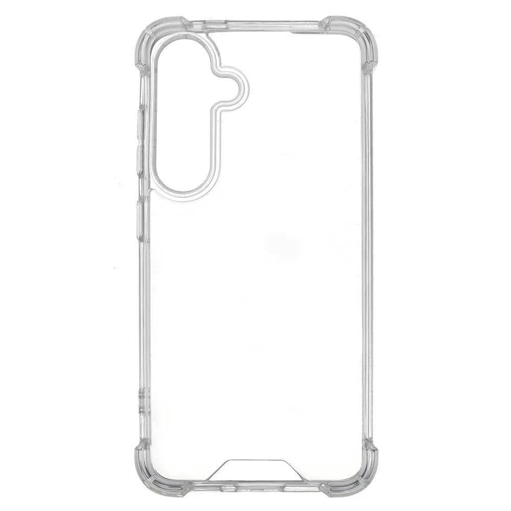 For Samsung Galaxy S25+  /  S24+ Clear Phone Case TPU + Acrylic 1.5mm Shockproof Back Cover - 2