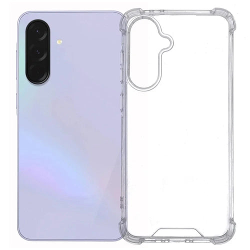For Samsung Galaxy A26 5G Clear Phone Case TPU + Acrylic 1.5mm Shockproof Back Cover - 1