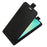 For Samsung Galaxy A06 5G Case with Card Slots Vertical Flip Leather Phone Cover - Black - 4