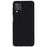 For Samsung Galaxy A12 / M12 / A12 Nacho 4G Liquid Silicone Texture Cellphone Drop-proof Cover 2.0mm Thick Arc Edge TPU Case - Black - 1