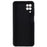 For Samsung Galaxy A12 / M12 / A12 Nacho 4G Liquid Silicone Texture Cellphone Drop-proof Cover 2.0mm Thick Arc Edge TPU Case - Black - 4