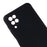 For Samsung Galaxy A12 / M12 / A12 Nacho 4G Liquid Silicone Texture Cellphone Drop-proof Cover 2.0mm Thick Arc Edge TPU Case - Black - 6