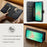 DG.MING for Samsung Galaxy A26 5G Case Detachable Split Leather Phone Cover - Black - 7