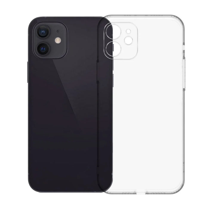KALEBOL For iPhone 11 Clear Case  1.5mm Thickened TPU Shockproof Phone Cover - Transparent - 1