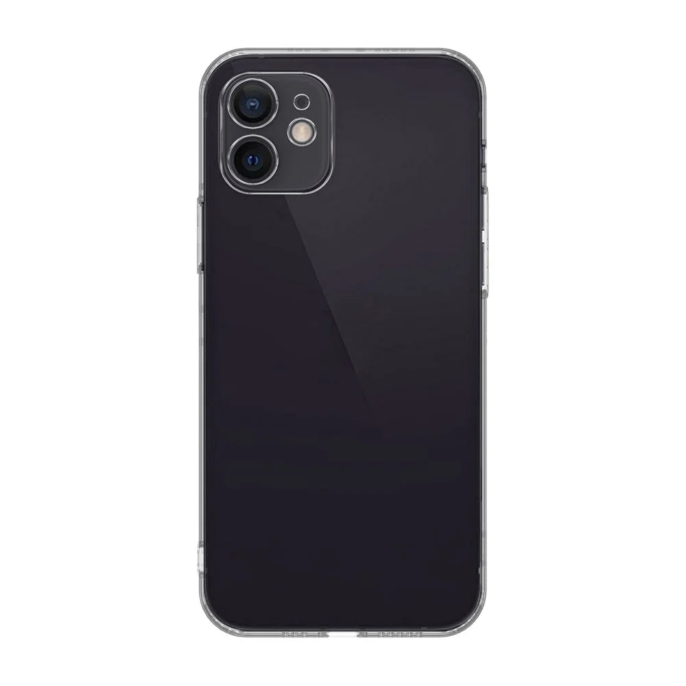 KALEBOL For iPhone 12 6.1 inch Clear Case  1.5mm Thickened TPU Shockproof Phone Cover - Transparent - 3