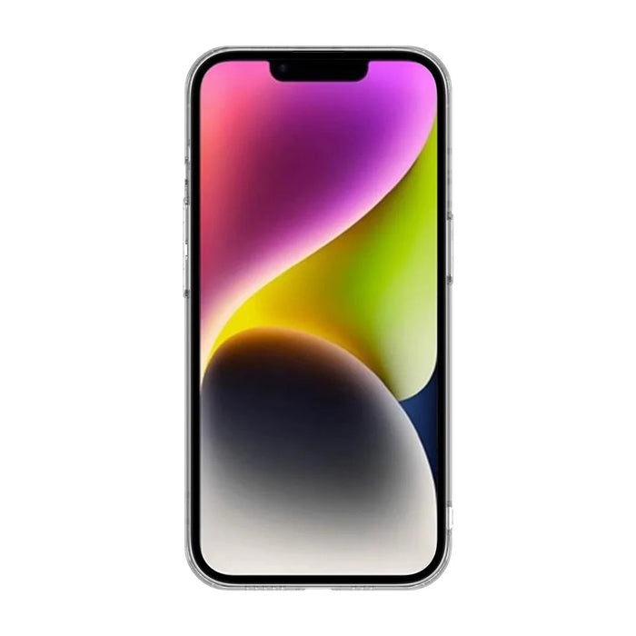 KALEBOL For iPhone 13 6.1 inch Clear Case  1.5mm Thickened TPU Shockproof Phone Cover - Transparent - 2