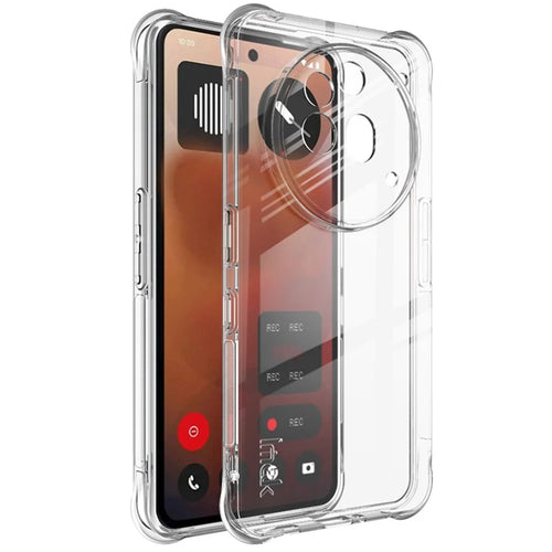 IMAK For Nothing Phone (3a) Pro Case TPU Phone Cover Airbag Shockproof Protection - Transparent - 1