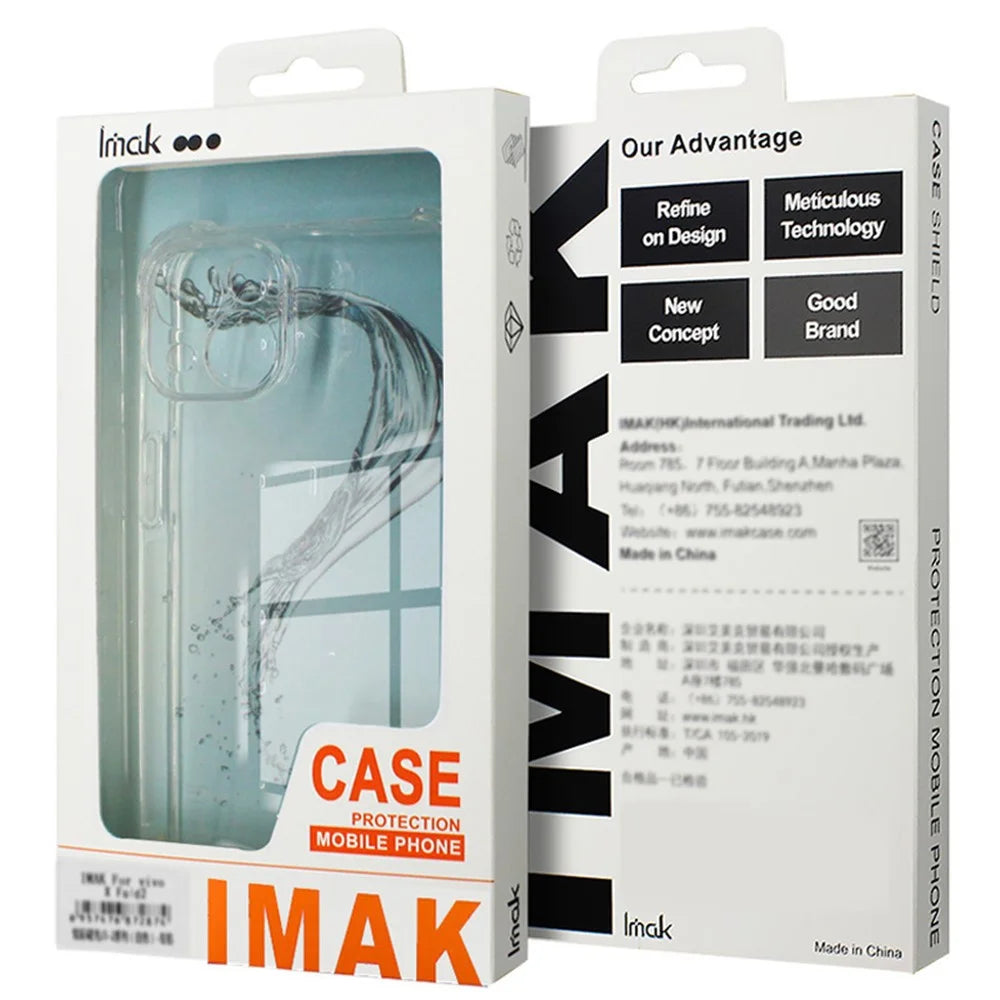 IMAK For Nothing Phone (3a) Pro Case TPU Phone Cover Airbag Shockproof Protection - Transparent - 6