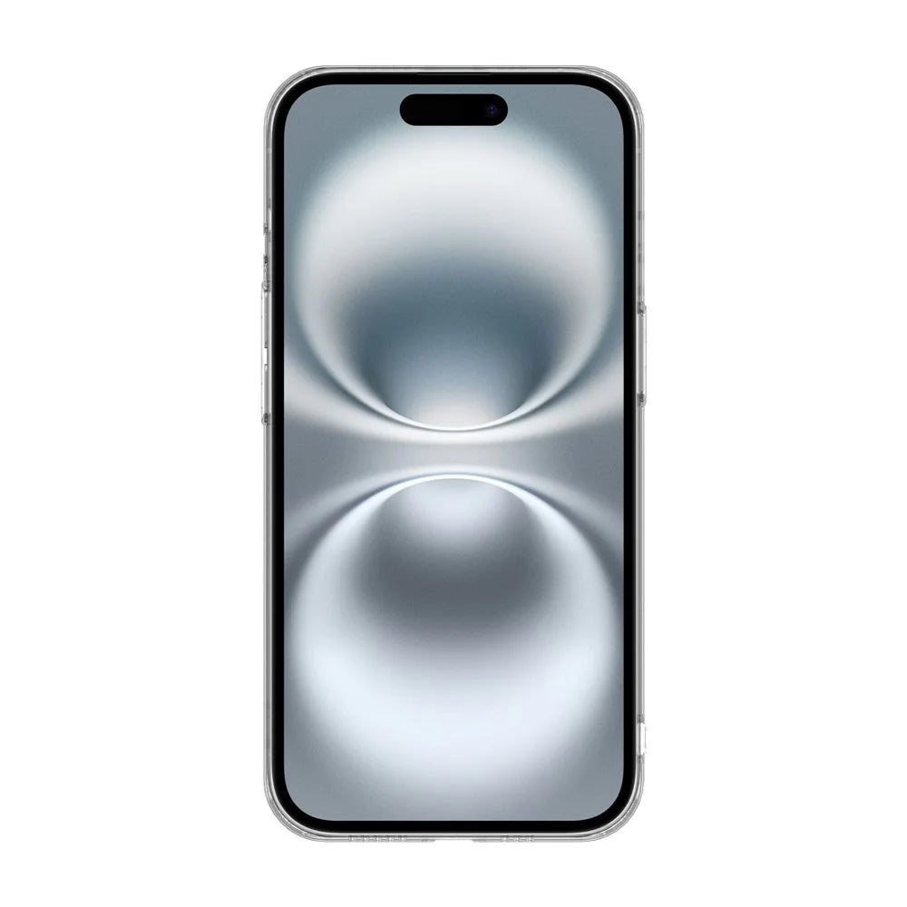 KALEBOL For iPhone 16 Plus Clear Case  1.5mm Thickened TPU Shockproof Phone Cover - Transparent - 3