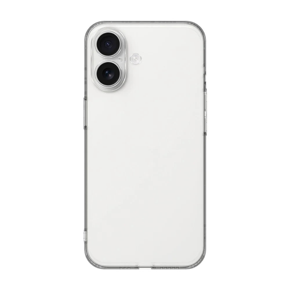KALEBOL For iPhone 16 Clear Case  1.5mm Thickened TPU Shockproof Phone Cover - Transparent - 2