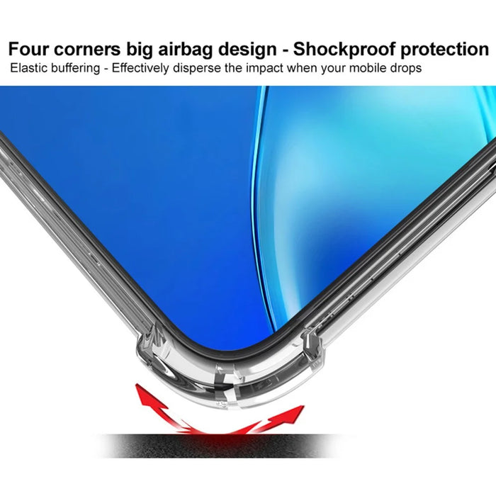 IMAK For Samsung Galaxy A26 5G Case PC+TPU Shockproof Clear Phone Cover - 4