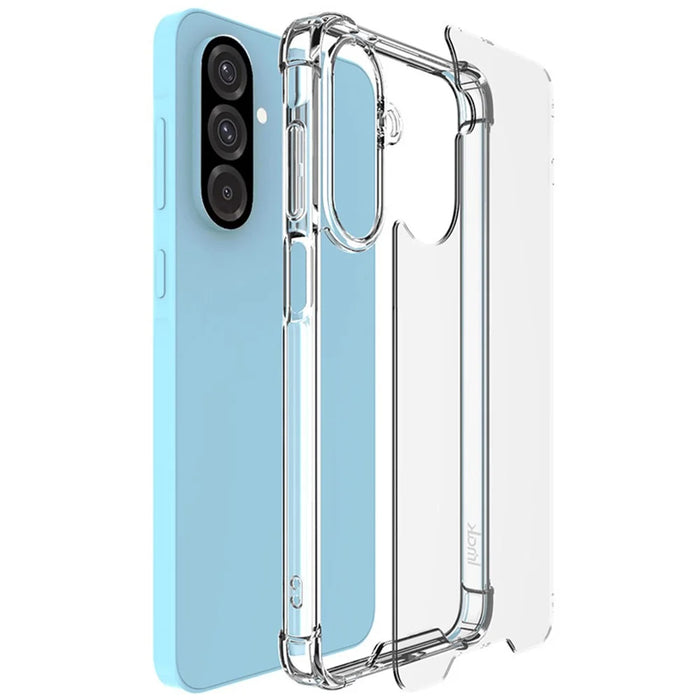 IMAK For Samsung Galaxy A26 5G Case PC+TPU Shockproof Clear Phone Cover - 5