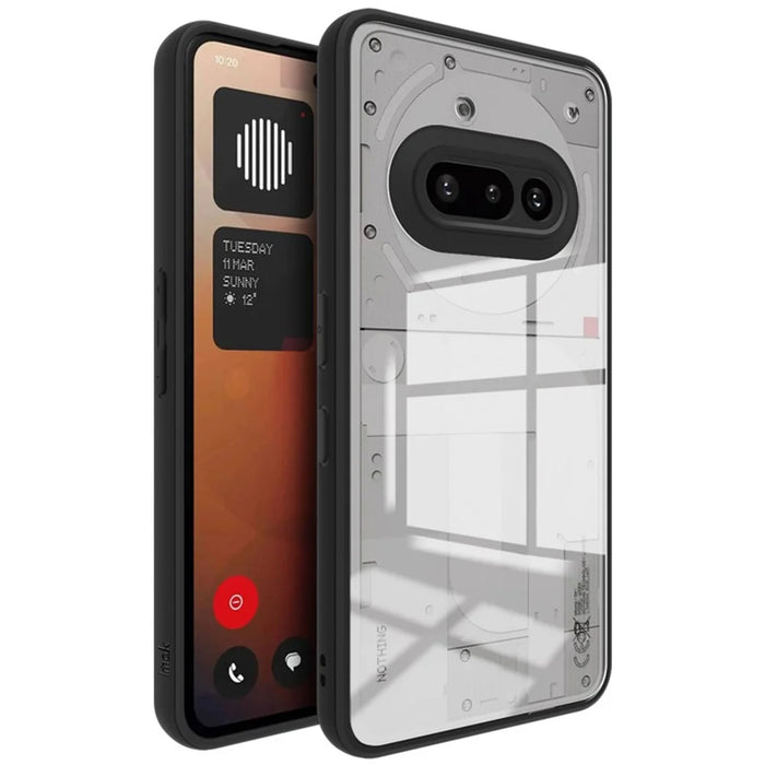 IMAK UX-9A Series for Nothing Phone (3a) Case Clear TPU PC Phone Cover Reinforced Corners - 2
