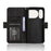 For ZTE nubia Music 2 Leather Case Phone Wallet Cover with Multiple Card Slots - Black - 6