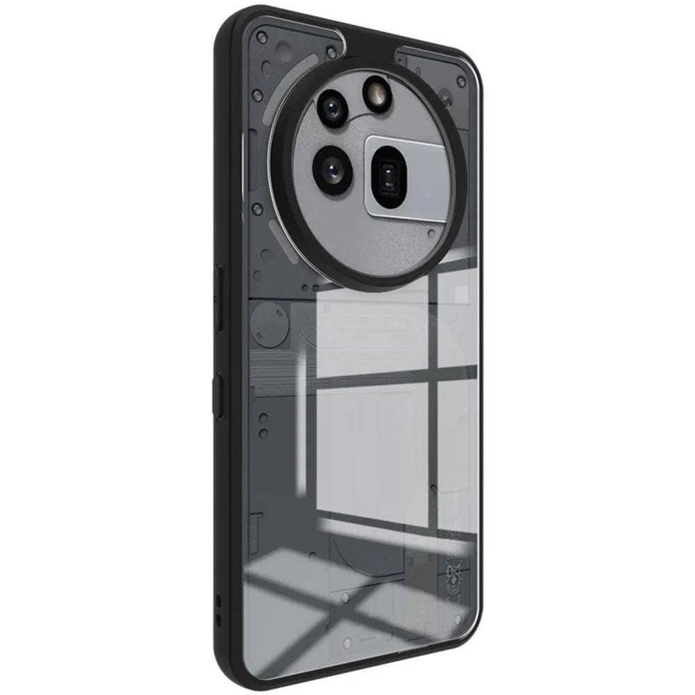 IMAK UX-9A Series for Nothing Phone (3a) Pro Case Clear TPU PC Phone Cover Reinforced Corners - 3