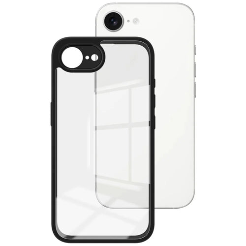 IMAK UX-9A Series for iPhone 17e / 16e Case Clear TPU PC Phone Cover Reinforced Corners - 1