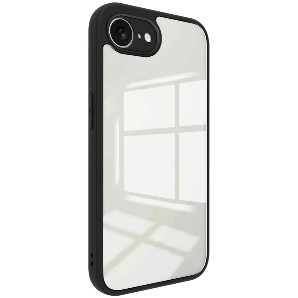 IMAK UX-9A Series for iPhone 17e / 16e Case Clear TPU PC Phone Cover Reinforced Corners - 3