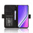 For Realme P3 Pro 5G Leather Case Phone Wallet Cover with Multiple Card Slots - Black - 5