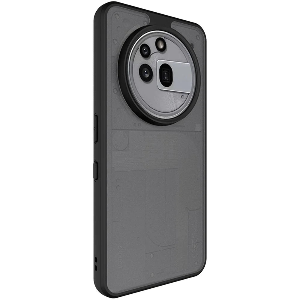 IMAK UX-9B Series For Nothing Phone (3a) Pro Case Tiny Airbag PC TPU Matte Phone Cover - 3
