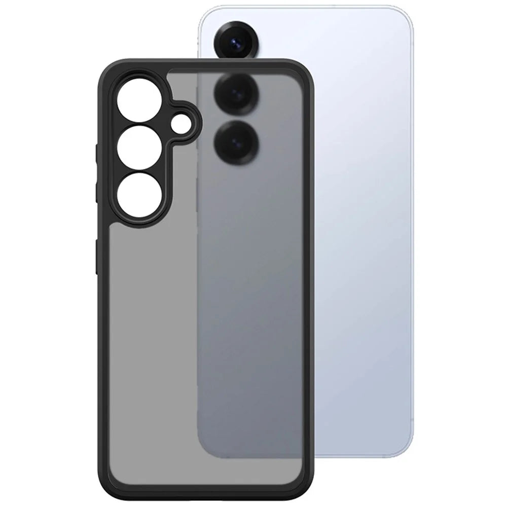 IMAK UX-9B Series For Samsung Galaxy S25 Case Tiny Airbag PC TPU Matte Phone Cover - 1