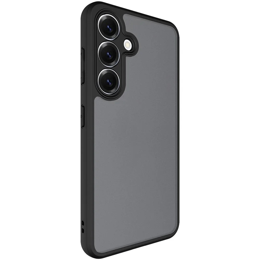 IMAK UX-9B Series For Samsung Galaxy S25 Case Tiny Airbag PC TPU Matte Phone Cover - 3