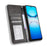 For vivo Y39 5G Retro PU Leather Case Phone Wallet Stand Cover - Black - 5