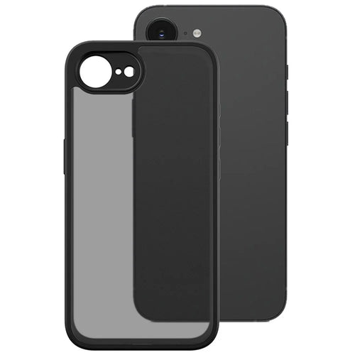 IMAK UX-9B Series For iPhone 17e / 16e Case Tiny Airbag PC TPU Matte Phone Cover - 1