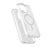 For iPhone 14 Pro Phone Case Compatible with MagSafe Glitter PC + TPU Hybrid Shockproof Cover - White - 6