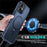 For iPhone 16 Plus Case with Magnetic Kickstand TPU + PC Anti Drop Phone Cover - Sapphire - 4