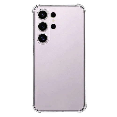 SHANWO For Samsung Galaxy S24 Ultra TPU Clear Case 1.5mm Shockproof Mobile Back Cover - 1