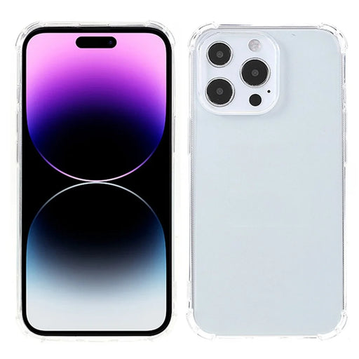 SHANWO For iPhone 16 Pro Max TPU Clear Case 1.5mm Shockproof Mobile Back Cover - 1