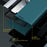 For iPhone 17e / 16e Case Antidrop Leather Phone Cover with Stand - Green - 5