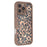 For iPhone 16 Pro Max Case Leopard Print TPU Precise Cutout Phone Cover - Brown - 1
